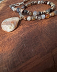 Pietersite and Super Seven Stone Necklace