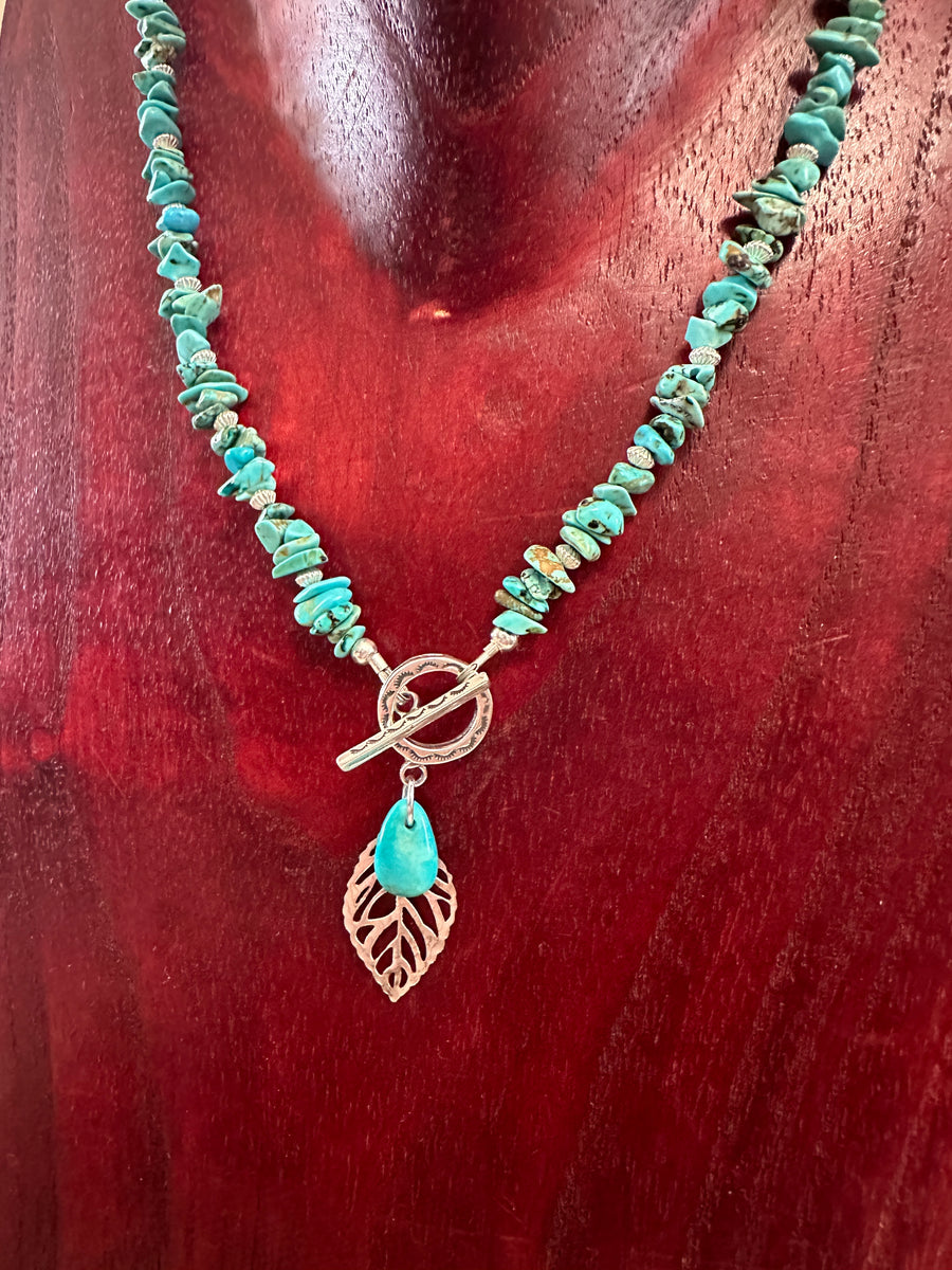 Turquoise & Sterling Silver Necklace