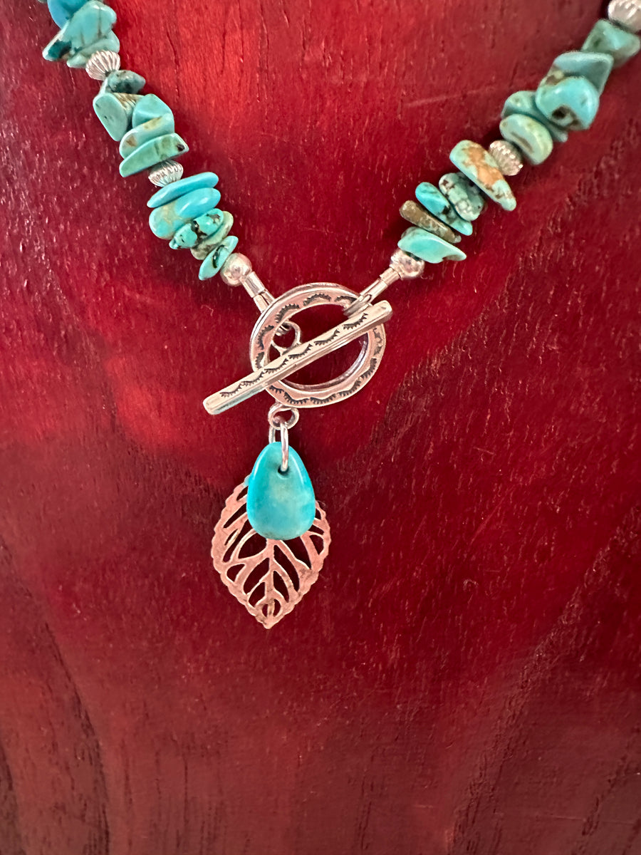 Turquoise & Sterling Silver Necklace