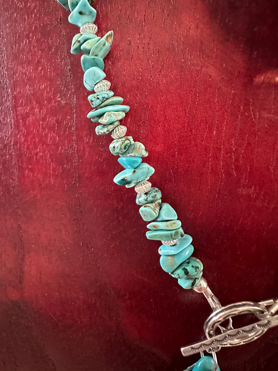 Turquoise & Sterling Silver Necklace