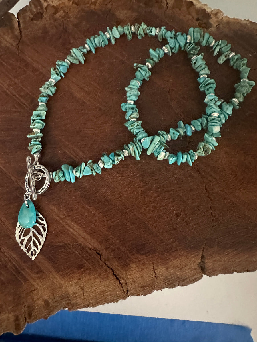 Turquoise & Sterling Silver Necklace