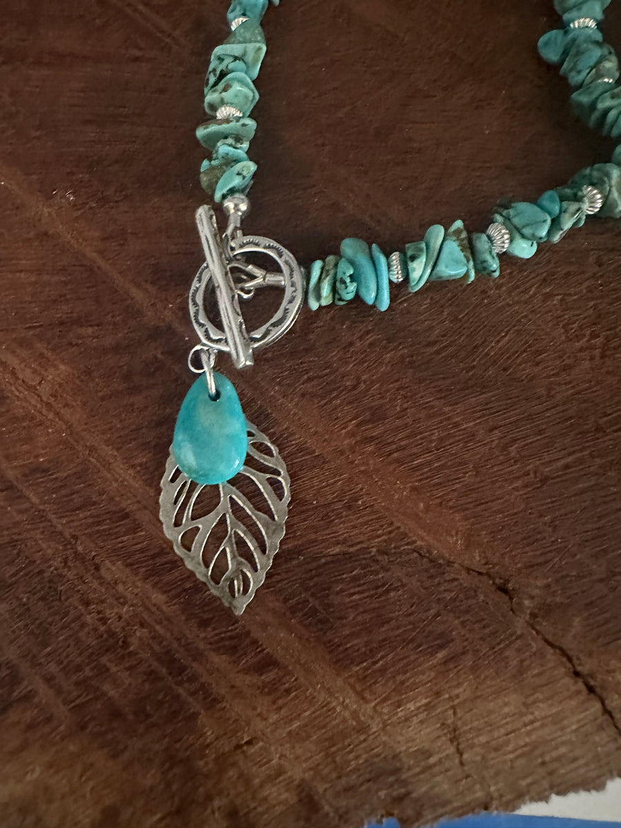 Turquoise & Sterling Silver Necklace