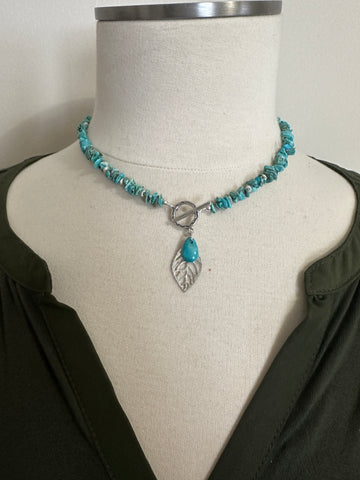 Turquoise & Sterling Silver Necklace