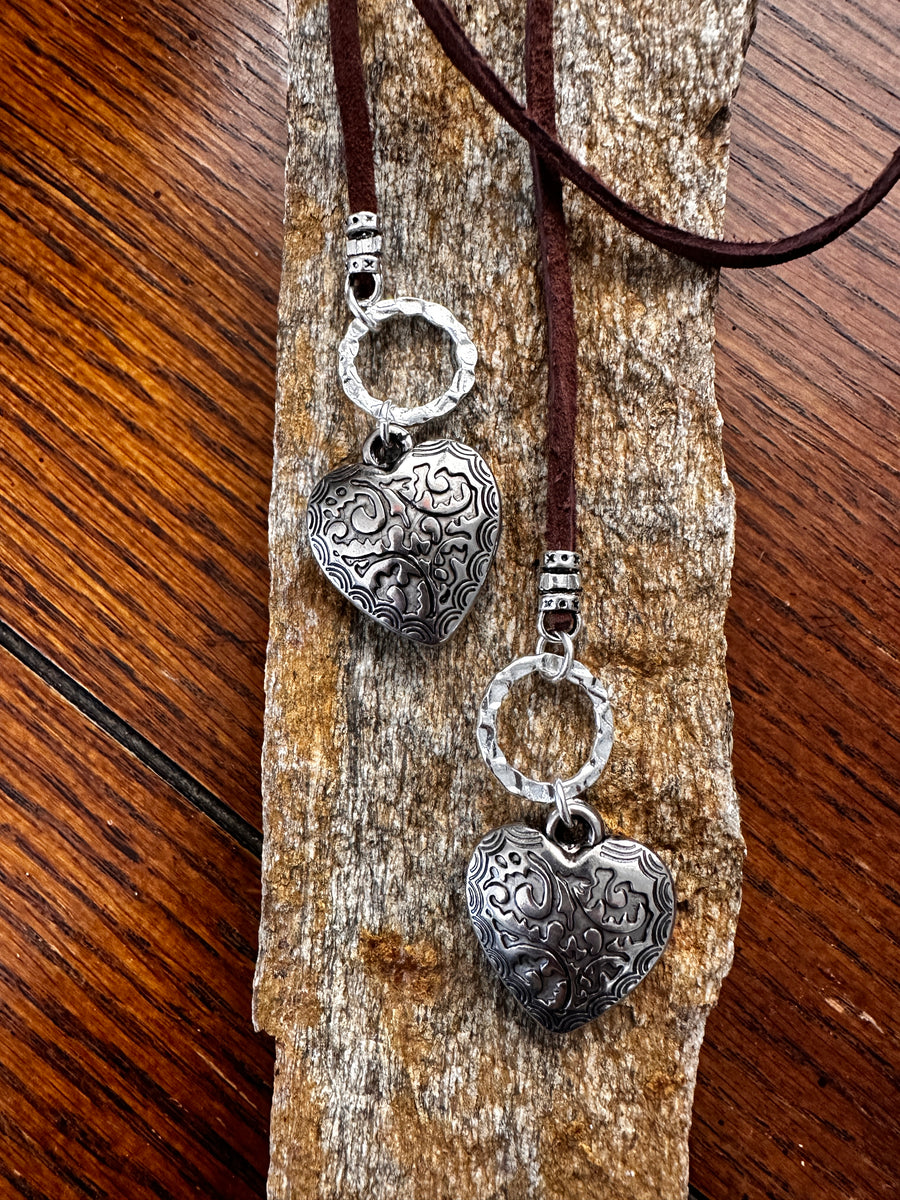 Heart and Leather Lariat