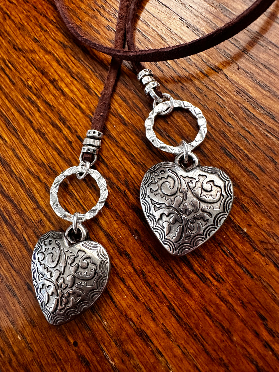 Heart and Leather Lariat