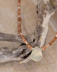 Moon and Sunstone Necklace