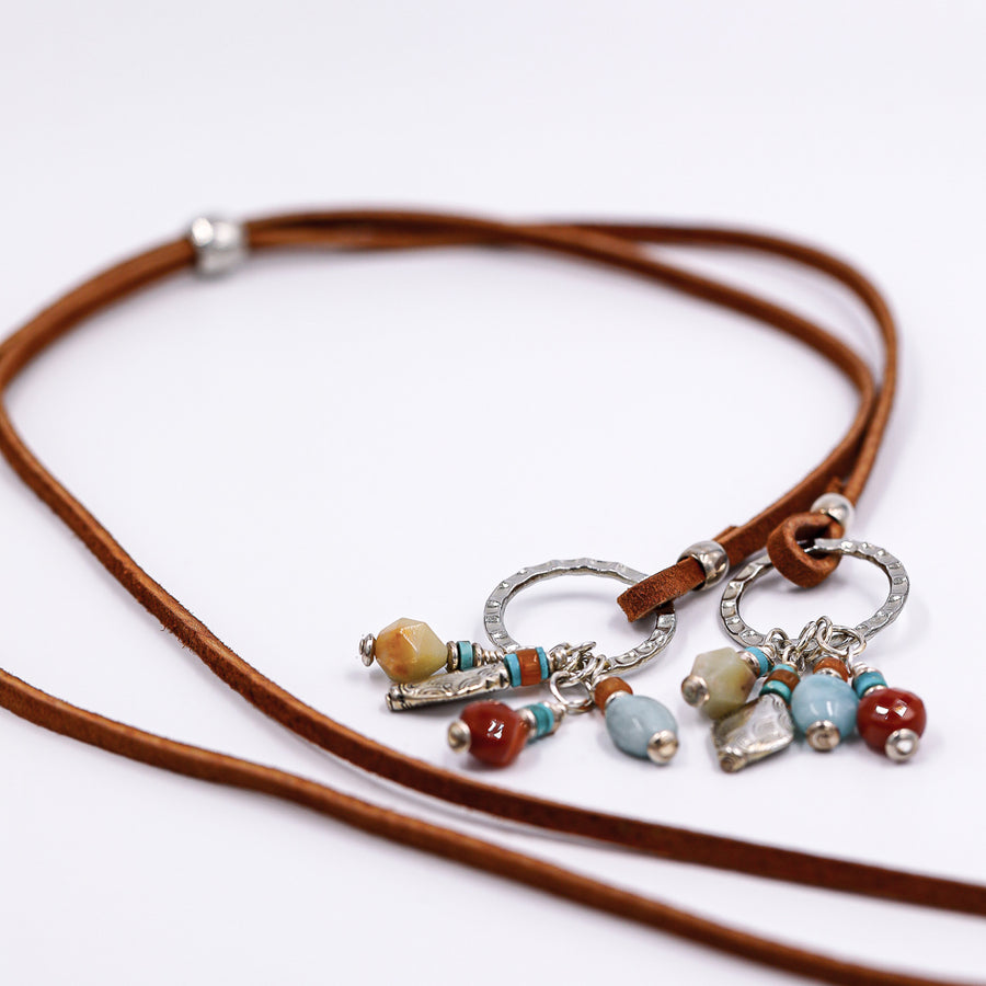 Lariat Style Southwest Necklace