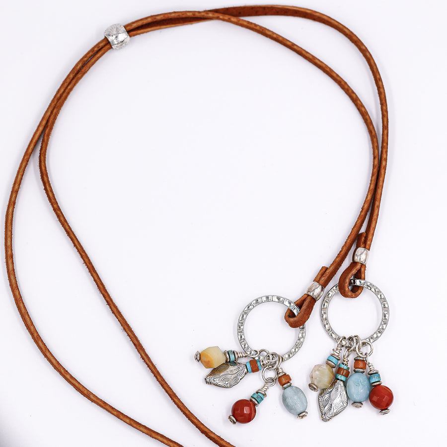 Lariat Style Southwest Necklace